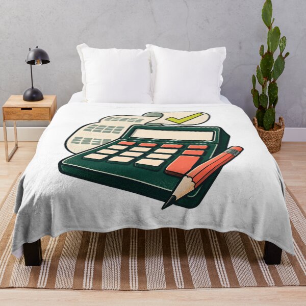 Item preview, Accountant Calculator and Ledger Illustration designed and sold by Philippa Shop.
