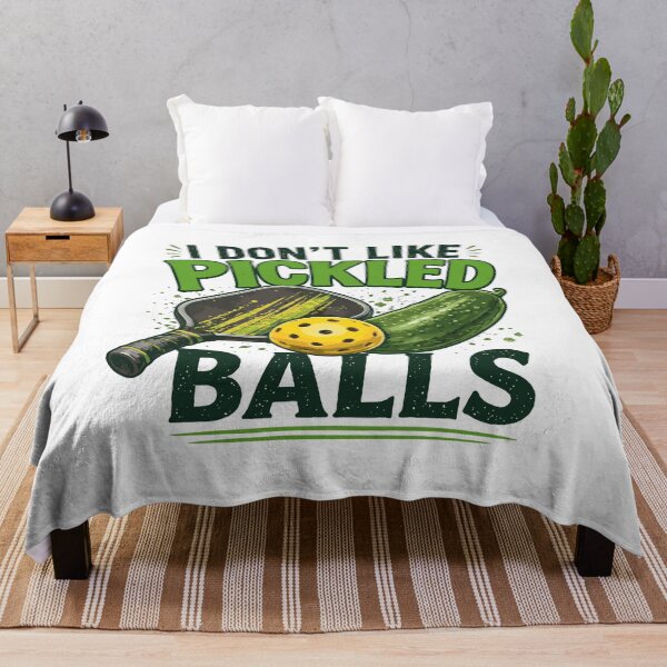 Item preview, I Don't Like Pickled Balls Funny Pickleball Retro designed and sold by Designart68.