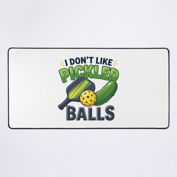 Item preview, I Don't Like Pickled Balls Funny Pickleball designed and sold by Designart68.