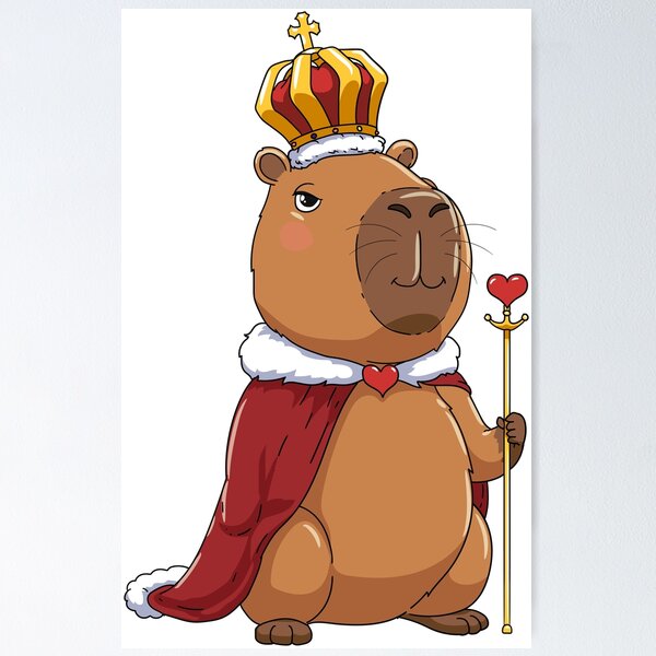 Item preview, King Capybara designed and sold by artcentenov.