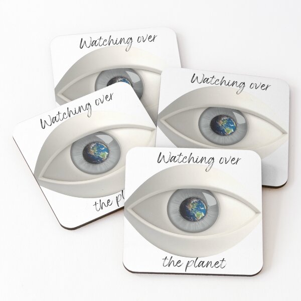 Item preview, Watching Over The Planet - Earth Eye Art designed and sold by ASdzign.