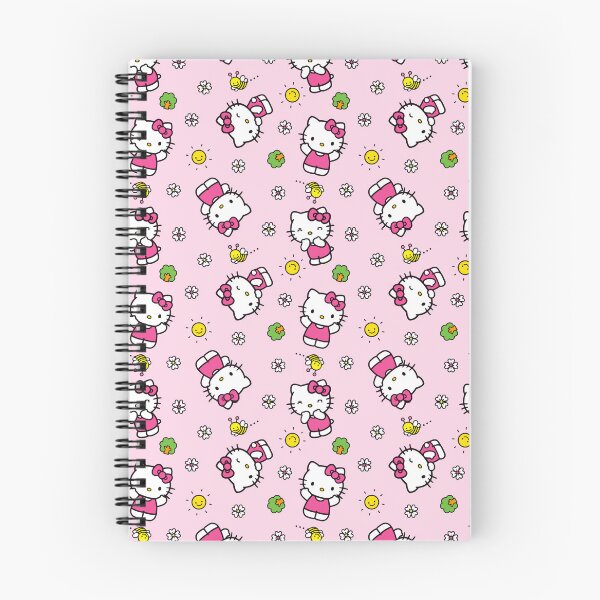 Item preview, Cute Pink Hello Kitty Nature Pattern designed and sold by iloveyourcupid.