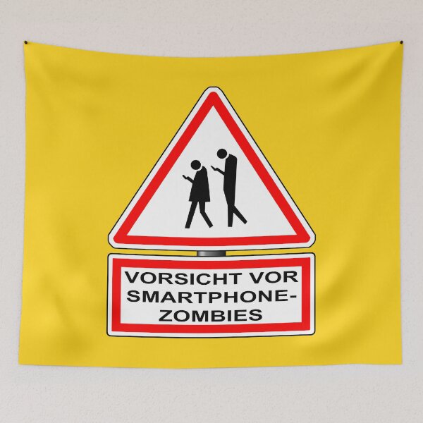 Item preview, Beware of smartphone zombies designed and sold by ARTmanhART.