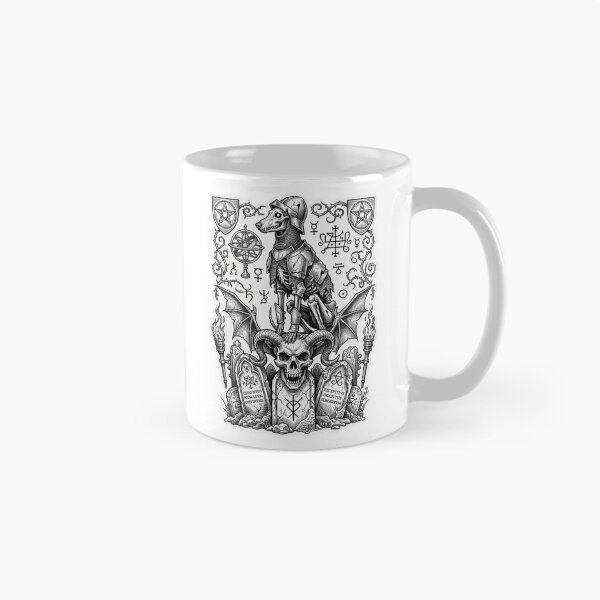 Item preview, Armored Hound Graveyard Demon Engraving designed and sold by Flying Doggo.