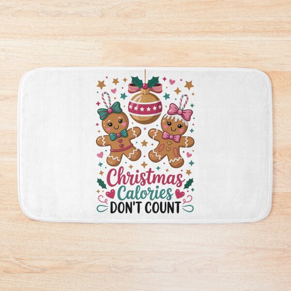 Item preview, CHRISTMAS CALORIES DON'T COUNT designed and sold by jkrphoto.