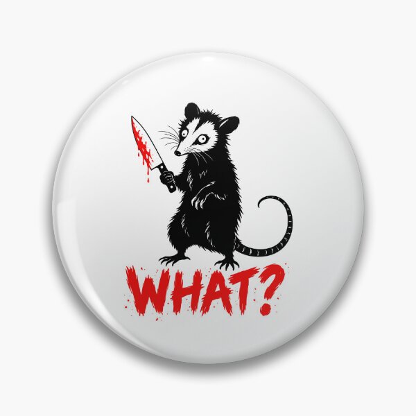 Item preview, Opossum What? Murderous Possum With Knife designed and sold by gunaone-design.