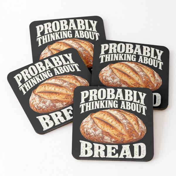Item preview, Bread Lover Humor – Probably Thinking About Bread designed and sold by anapldv.