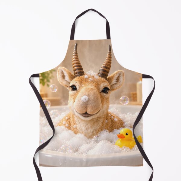 Item preview, Relaxing Saiga Antelope Bubble Bath designed and sold by Sillytoe.