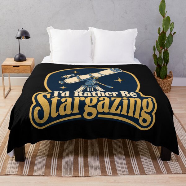 Item preview, I'd Rather Be Stargazing Astronomy Telescope Stargazer Space Lover designed and sold by Photo-Sphere101.