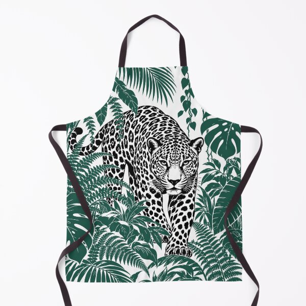 Item preview, Jaguar of the Emerald Jungle · Three-Color Linocut designed and sold by EDAI ART.