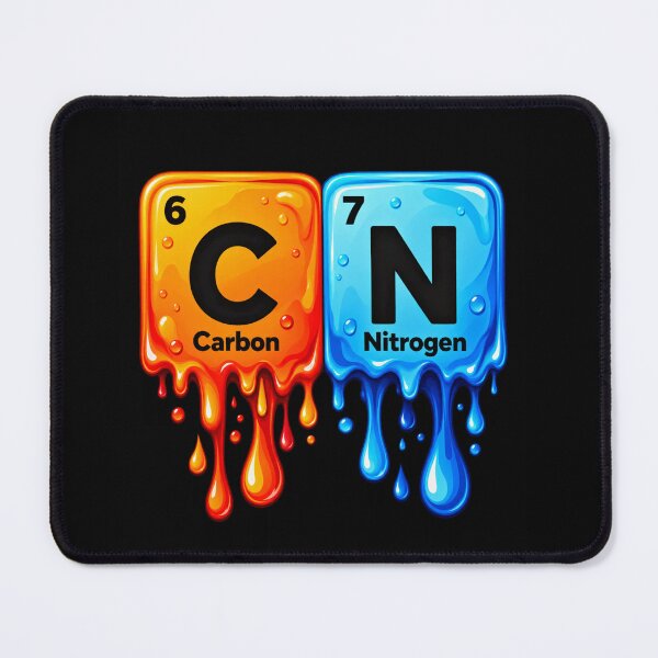 Item preview, Melting Carbon and Nitrogen Elements designed and sold by anapldv.