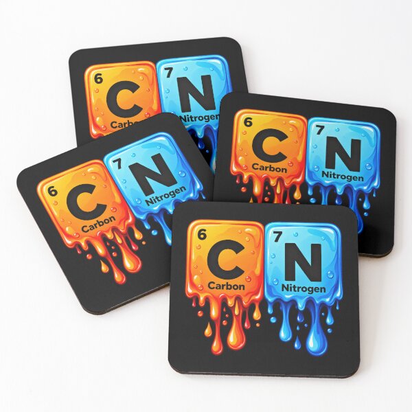 Item preview, Melting Carbon and Nitrogen Elements designed and sold by anapldv.