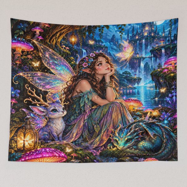 Item preview, Magical fairy art designed and sold by urbanshop7.