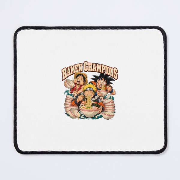 Item preview, Ramen Champions Luffy Naruto and Goku designed and sold by Krasawcew.