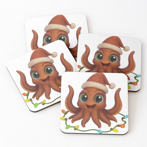 Item preview, Playful Bigfin Reef Squid Christmas designed and sold by Sillytoe.