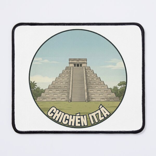Item preview, Chichen Itza Travel Badge – Mexico Vintage Souvenir designed and sold by DesignMaxa.