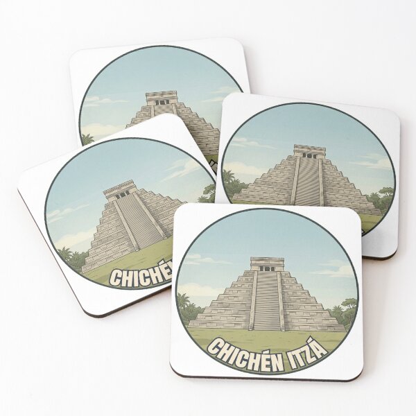 Item preview, Chichen Itza Travel Badge – Mexico Vintage Souvenir designed and sold by DesignMaxa.