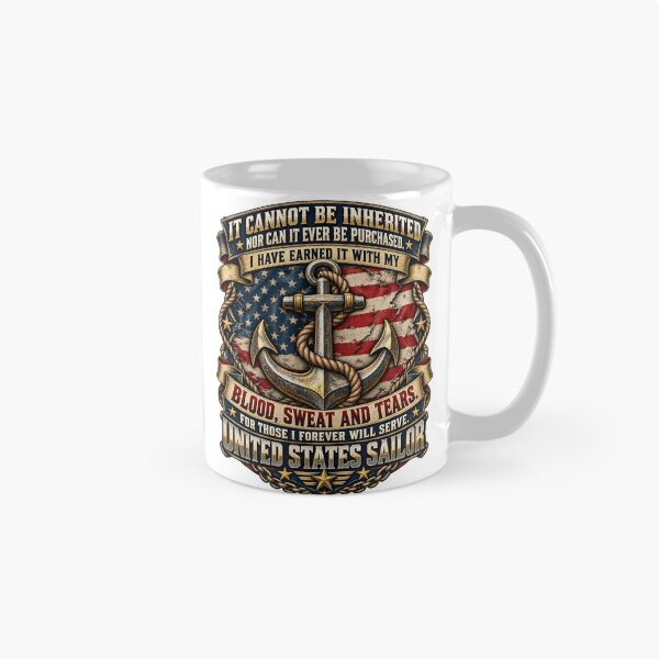 Item preview, United States Sailor Blood Sweat Tears designed and sold by MKCREAS.