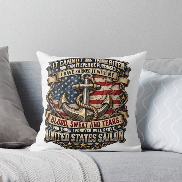 Item preview, United States Sailor Blood Sweat Tears designed and sold by MKCREAS.