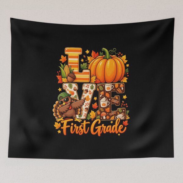 Item preview, First Grade Fall Classroom Turkey designed and sold by anapldv.