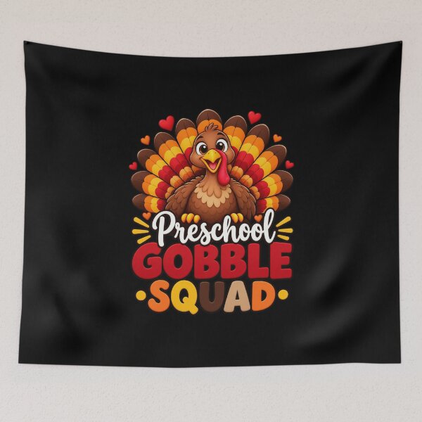 Item preview, Preschool Gobble Squad Turkey designed and sold by anapldv.