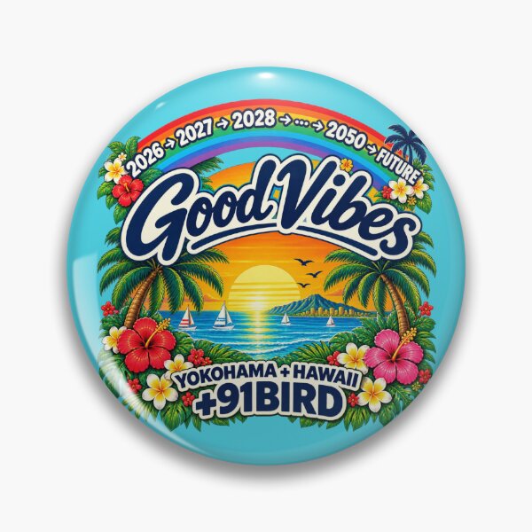 Item preview, Good Vibes Never Expire — 2026 to the Future | +91BIRD designed and sold by Plus91BIRD.