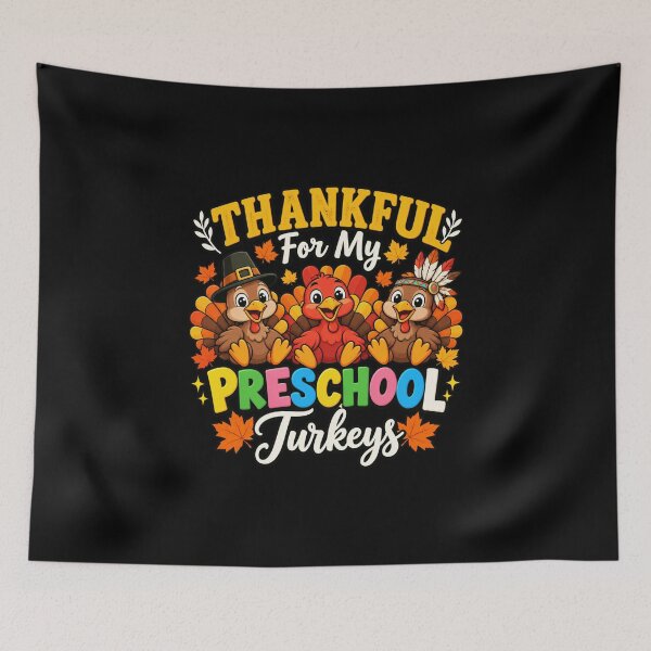 Item preview, Thankful Preschool Turkeys designed and sold by anapldv.