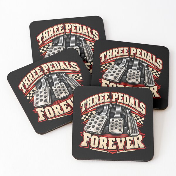 Item preview, Three Pedals Forever Manual Transmission Clutch Car Racing Driver designed and sold by Photo-Sphere101.