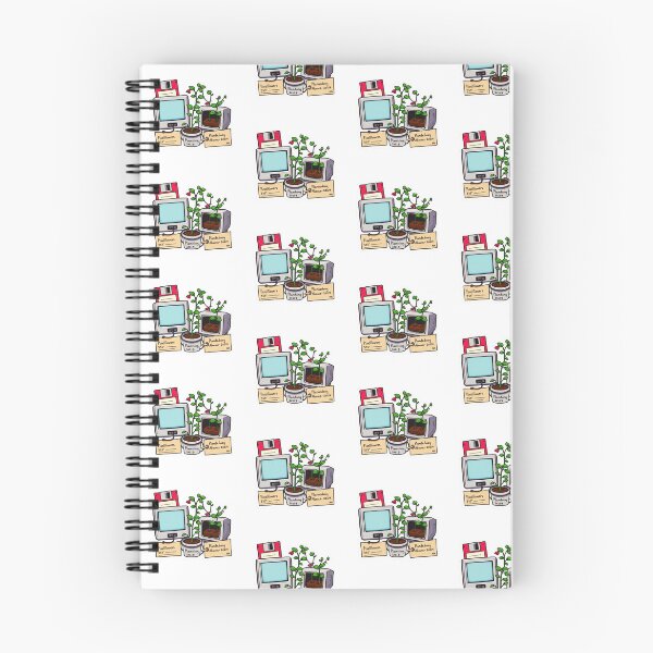 Item preview, Cottagecore Retro Computing Garden designed and sold by One More Run.