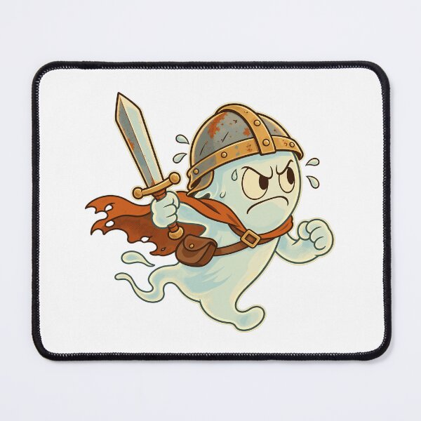 Item preview, Grumpy Ghost Adventurer on a Retro Corpse Run designed and sold by bwanaboards.