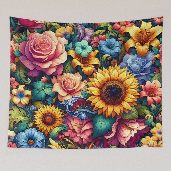 Item preview, Sunflower and Rose Garden designed and sold by Apex Designs.