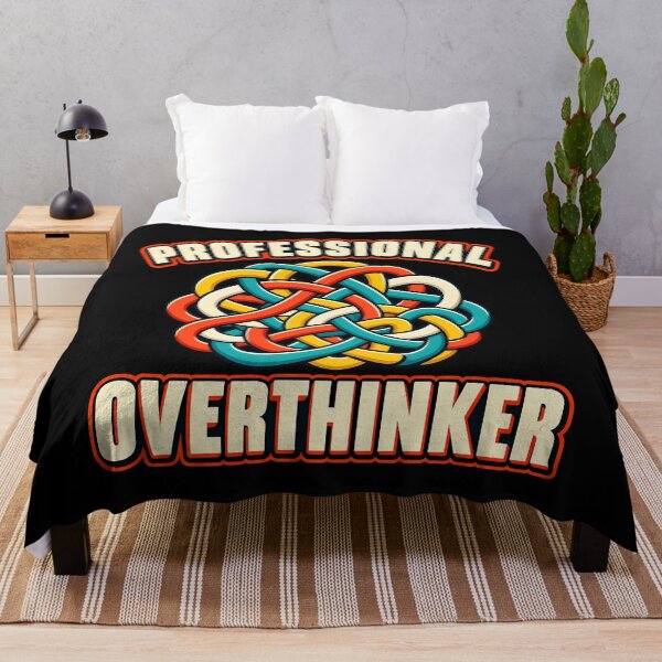 Item preview, Professional Overthinker Funny Tangled Mind Overthinking Humor designed and sold by Photo-Sphere101.