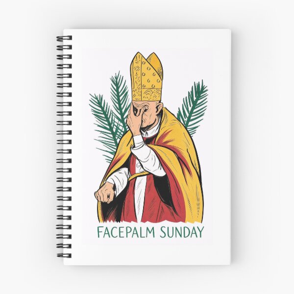 Item preview, Facepalm Sunday designed and sold by Trulyfunky.