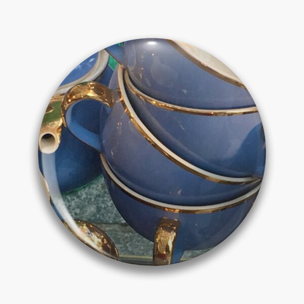 Item preview, Blue Teacups designed and sold by Martina Nicolls.