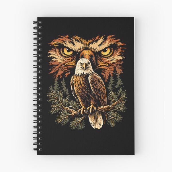 Item preview, Retro Bald Eagle Vintage Wildlife designed and sold by Moizento.