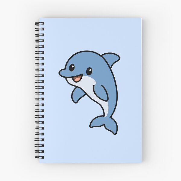 Item preview, Cute Cartoon Dolphin designed and sold by WildlifeDoodle.