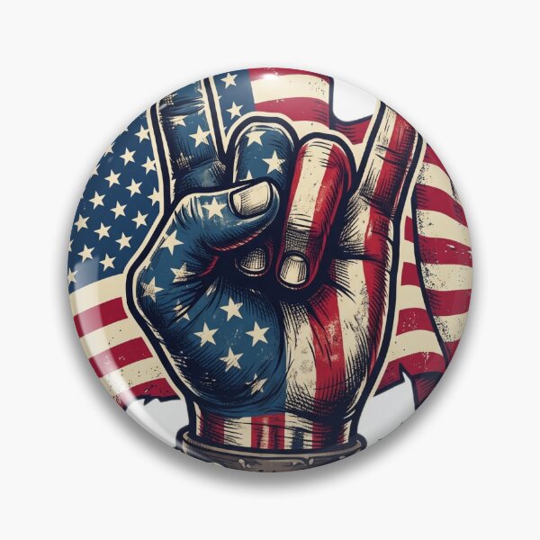 Item preview, Still Rockin In The USA Patriotic Rock Sign designed and sold by Adom-Fashon.