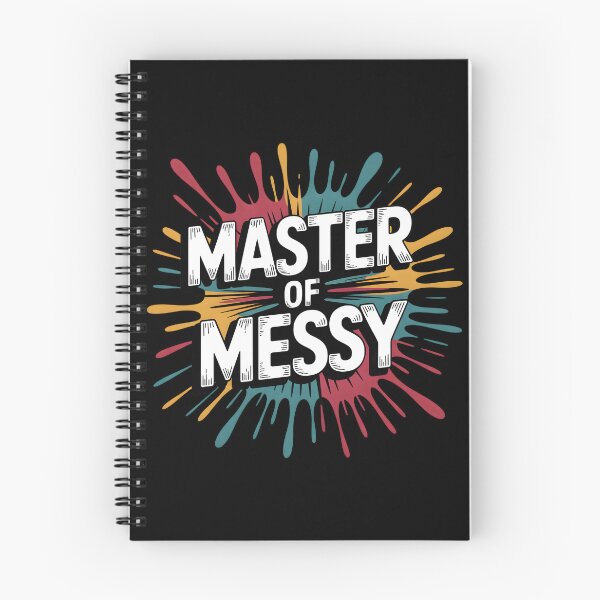 Item preview, Master of Messy – Funny Artist and Colorful Paint Splatter Design designed and sold by Jollys-ArtShop.
