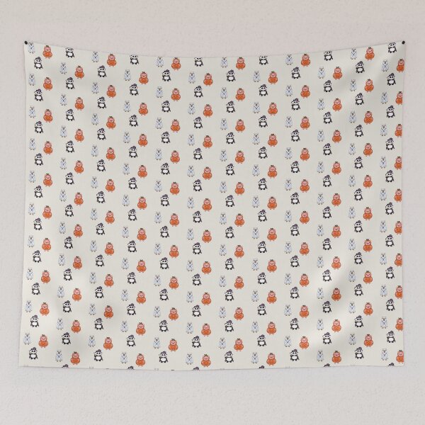Item preview, Cute Spooky Season Halloween Pattern - Kawaii Office Squad designed and sold by Chonkibao.