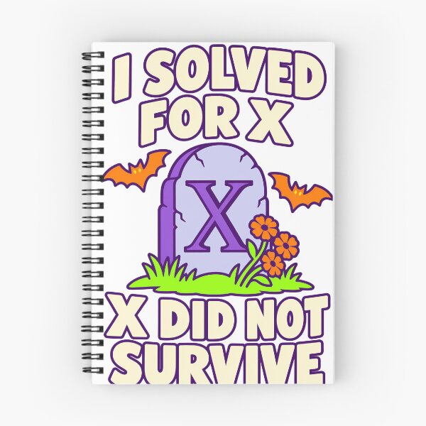Item preview, I Solved For X Math Teacher Halloween designed and sold by Apogee Publishing.
