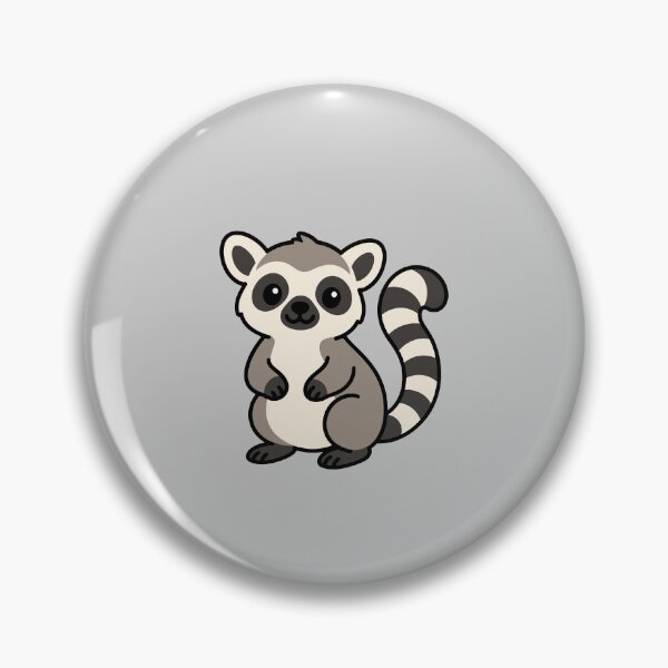 Item preview, Cute Cartoon Lemur designed and sold by WildlifeDoodle.