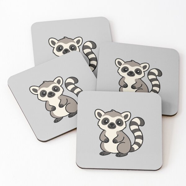 Item preview, Cute Cartoon Lemur designed and sold by WildlifeDoodle.