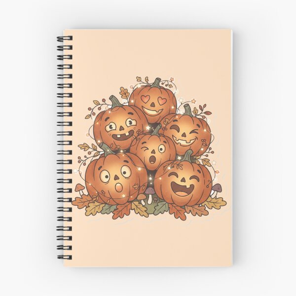 Item preview, Cute Carved Jack-O-Lanterns Halloween Pumpkin Patch designed and sold by Fine-Arts-Lab.
