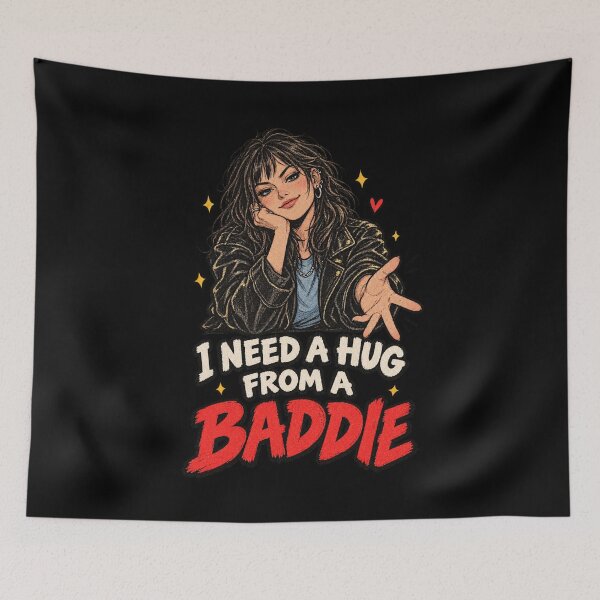 Item preview, i need a hug from a baddie designed and sold by Konvero.