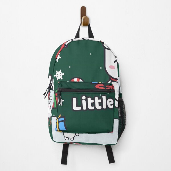 Item preview, Santa's Little Helper - Cute Christmas Marshmallow Pip with Gift Sack designed and sold by BiMood.
