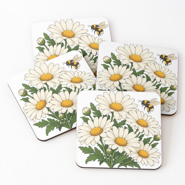 Item preview, Daisies and Bumblebee designed and sold by victorsuarez.