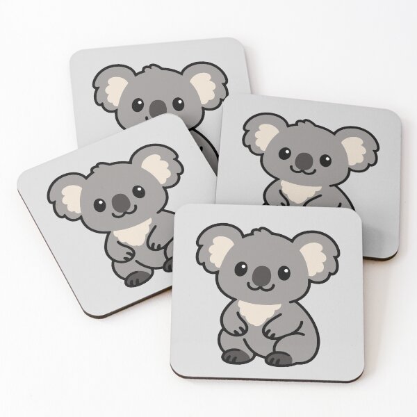 Item preview, Cute Cartoon Koala designed and sold by WildlifeDoodle.