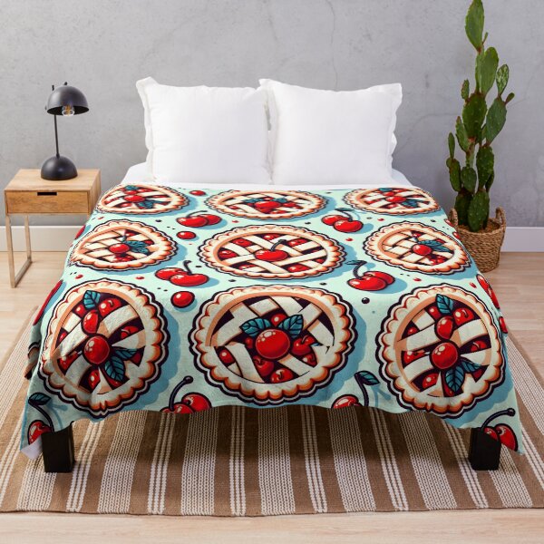Item preview, Cherry Pie and Cherries Pattern designed and sold by Apex Designs.