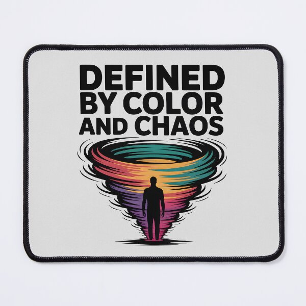 Item preview, Defined by Color and Chaos – Colorful Artist and Abstract Art Design designed and sold by Jollys-ArtShop.