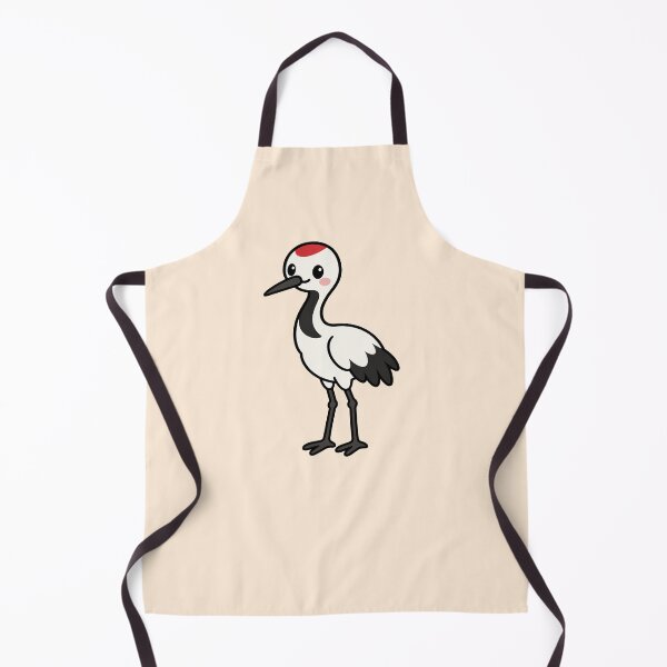 Item preview, Cute Cartoon Crane Bird designed and sold by WildlifeDoodle.